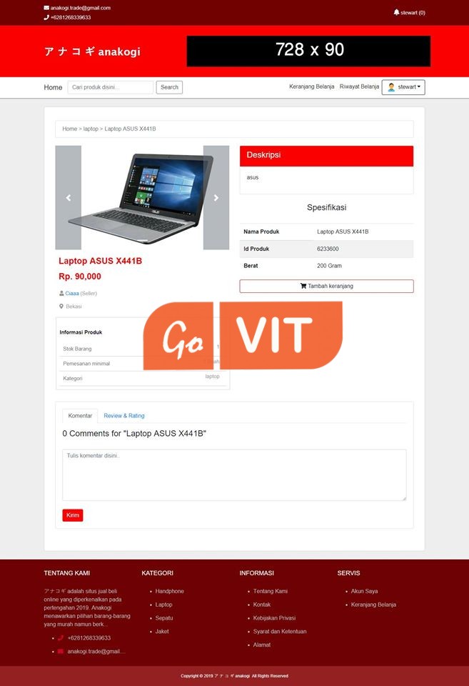 Aplikasi Online Shop Marketplace Full - Image 10