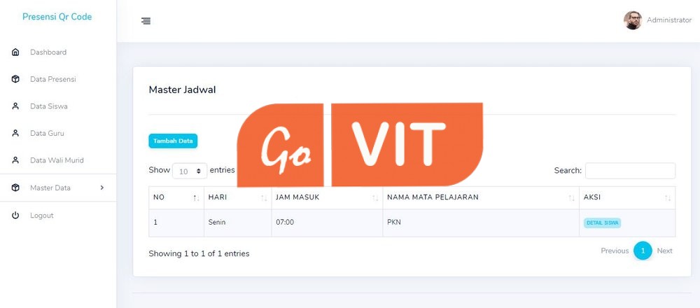 Aplikasi presensi siswa dan scan Qr Code berbasis android - Image 4