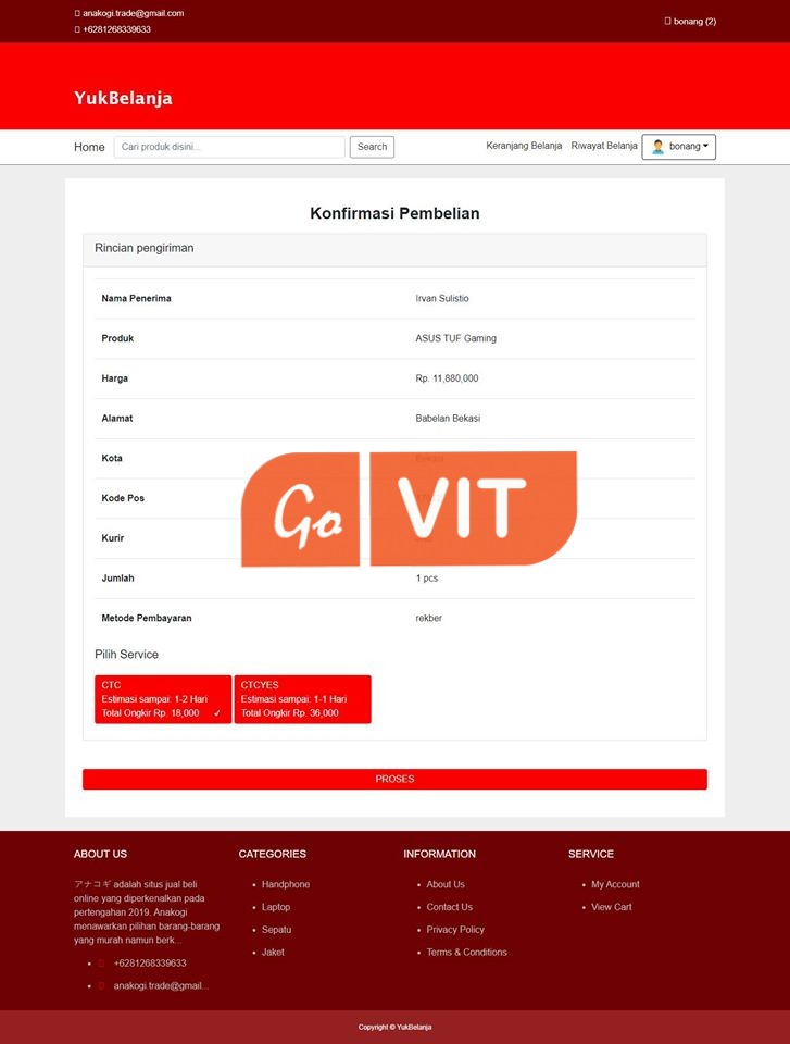 Aplikasi Online Shop Marketplace Full - Image 6
